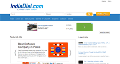Desktop Screenshot of indiadial.com